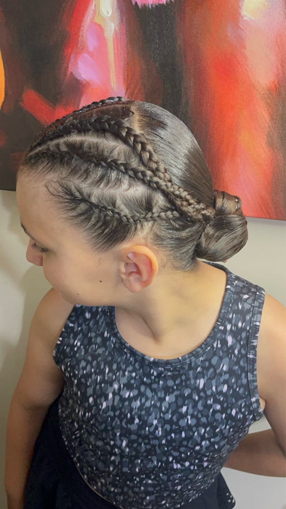 Cornrows/Dutch Braids No Extensions