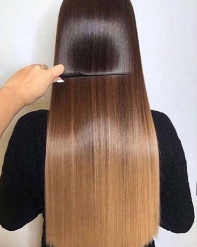 Brazilian keratin Straightening