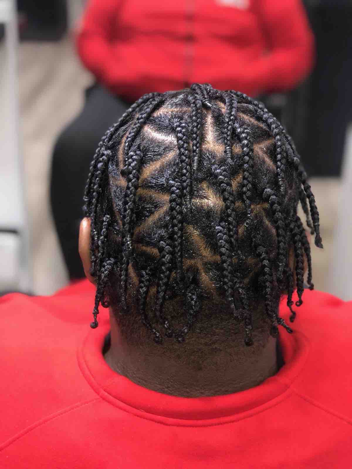 Single Braids (natural Hair) at Rosegold Beauty in Brockton, MA