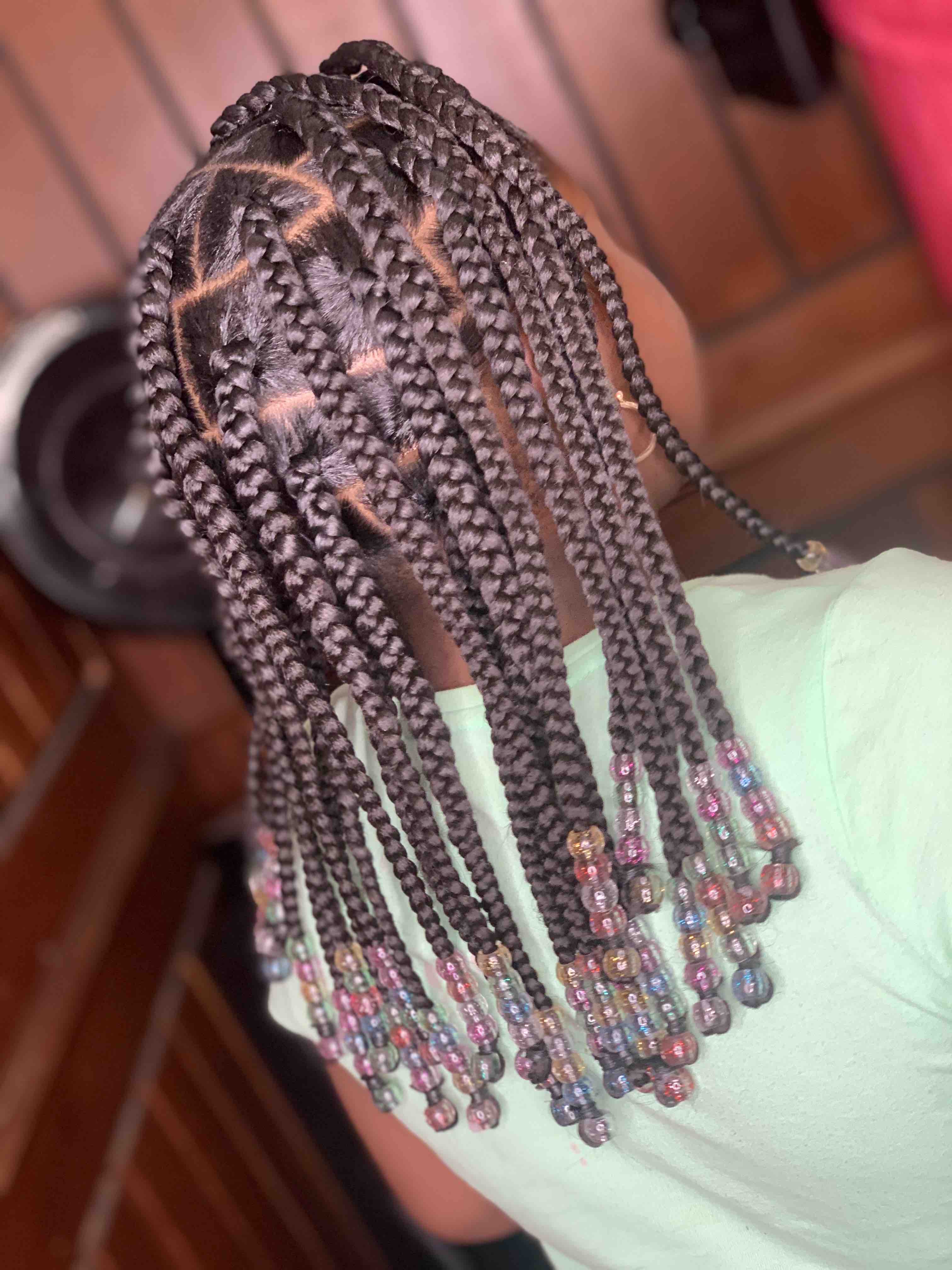 Knotless W/beads
