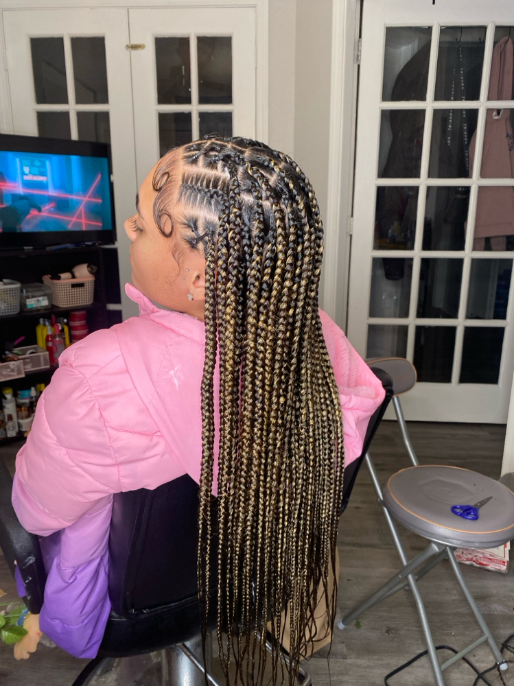 Fulani/ Tribal Braids (L) at Pretty Pristine in Oklahoma City, OK