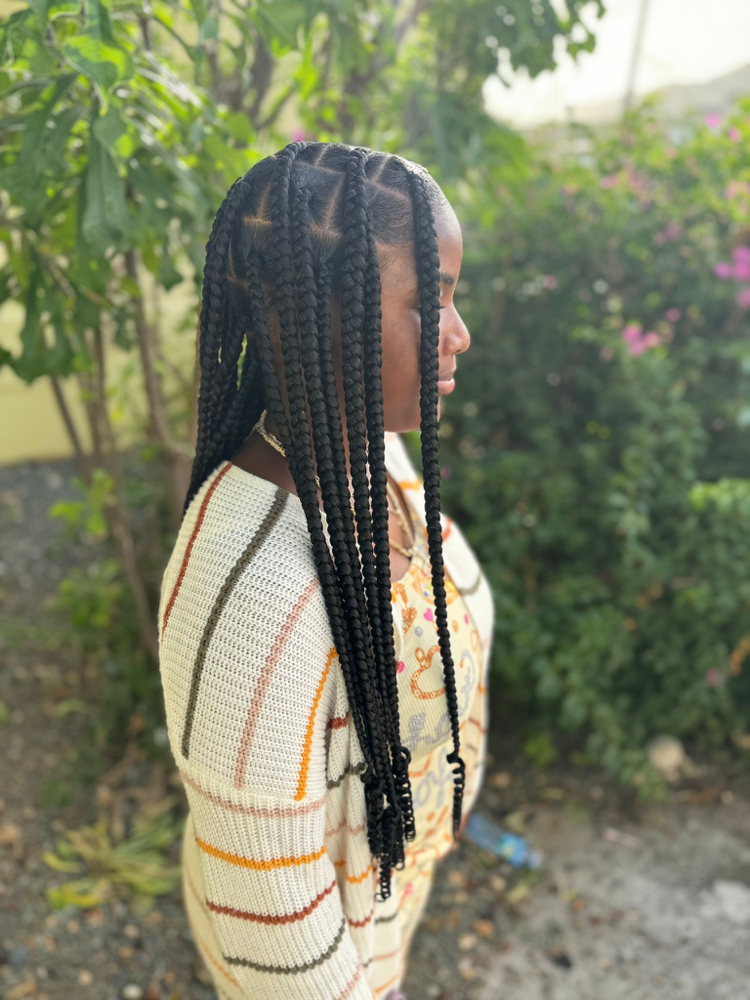 Large Knotless Braids✨