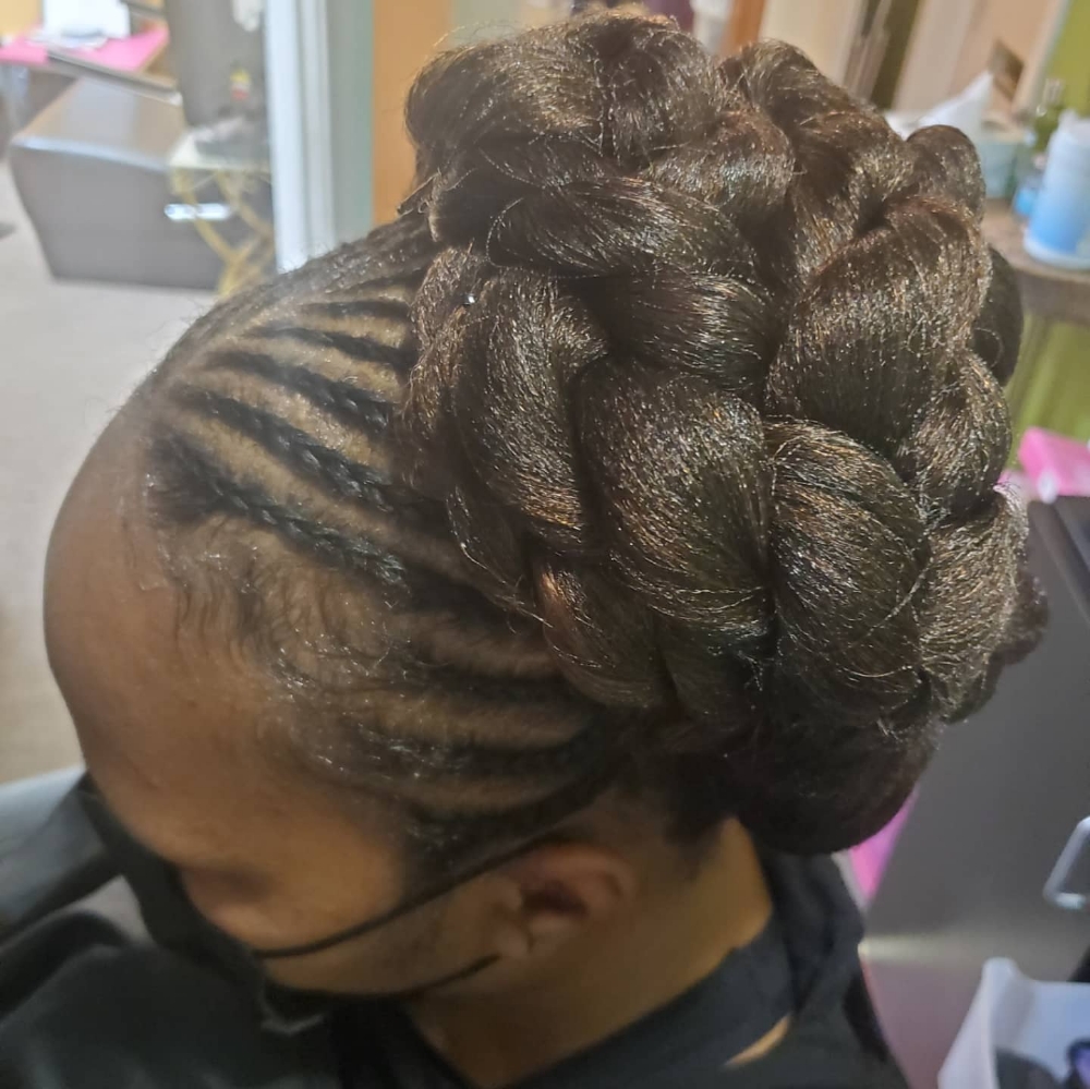 Double Strand Twist W/ Hair