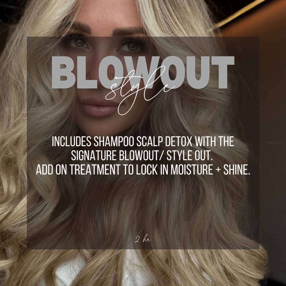 Shampoo + Blowout