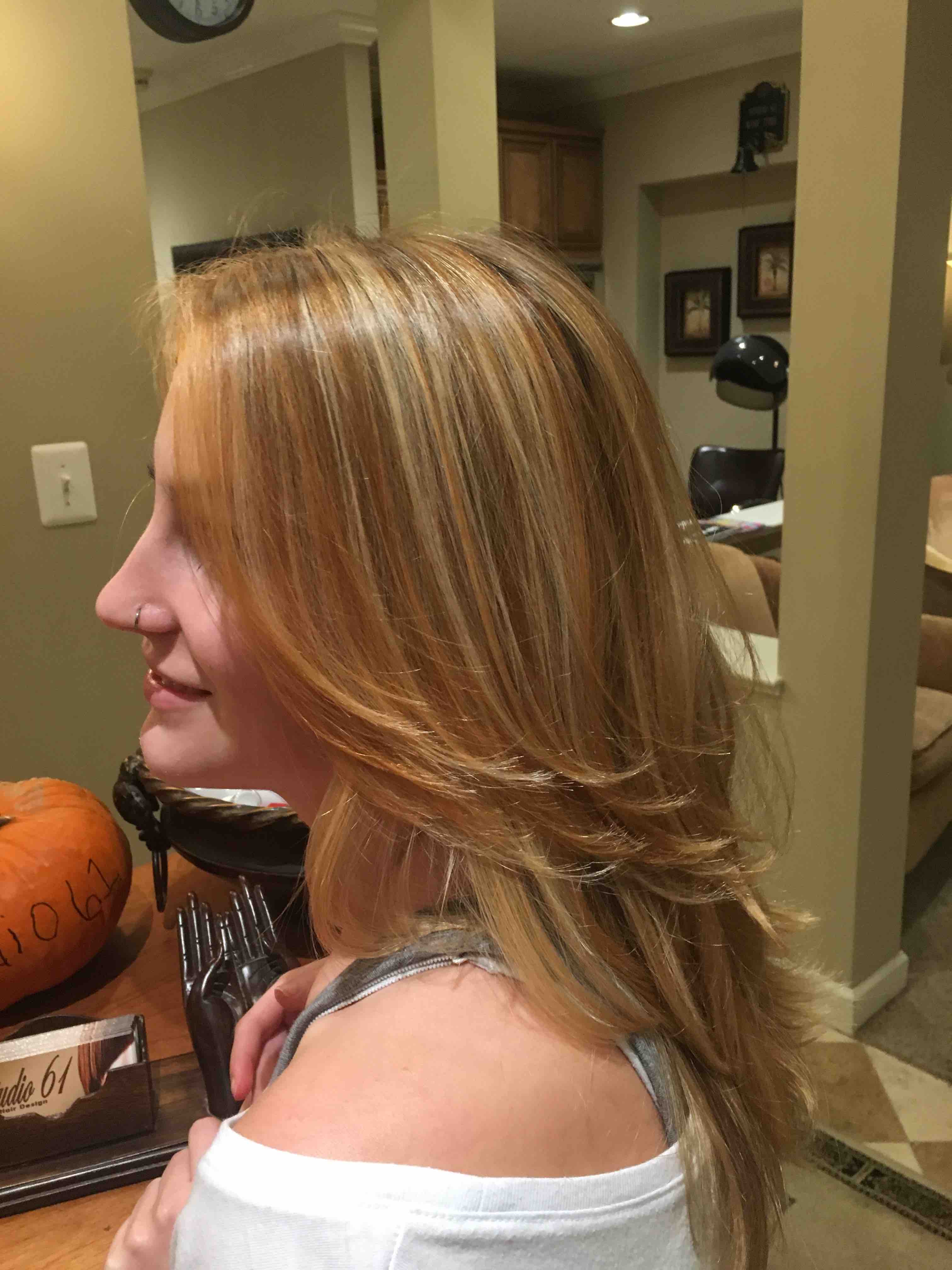 Partial Highlight And Haircut