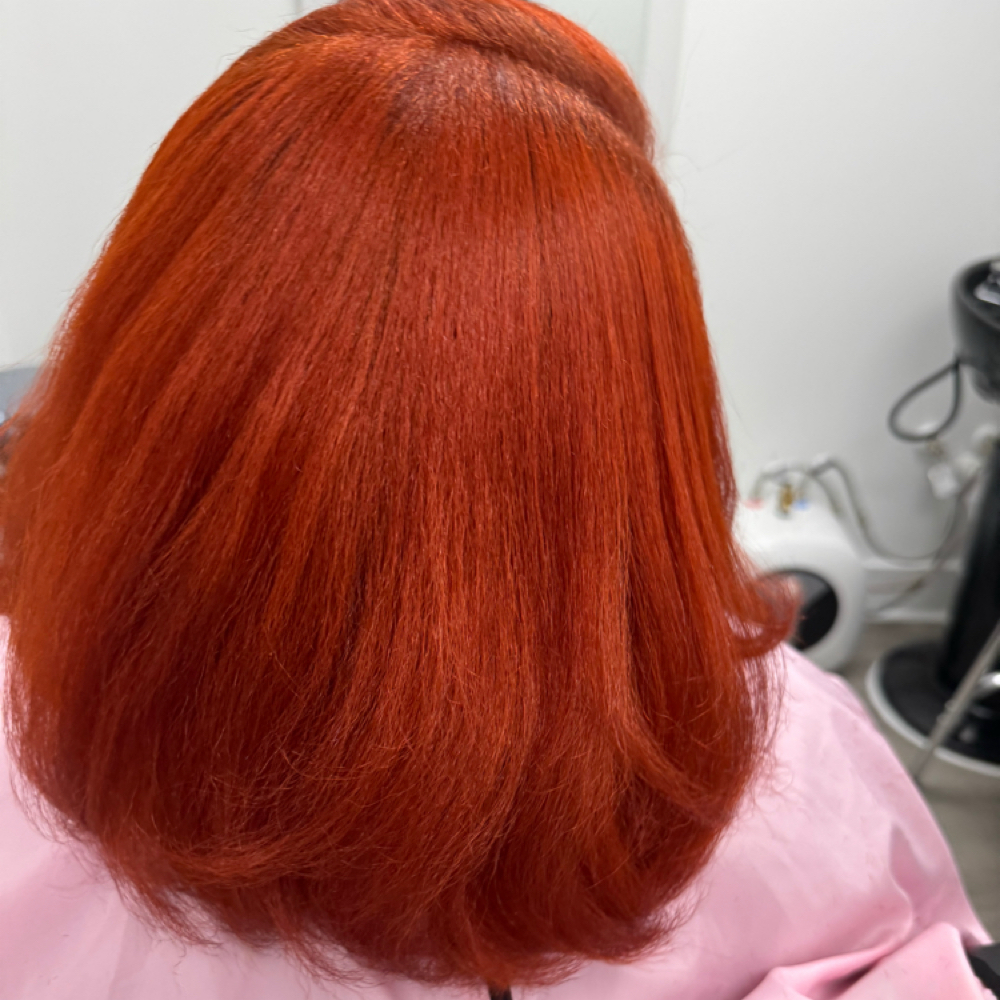 Double Process Hair Coloring at Greensboro Blowouts and Extensions in Greensboro, NC