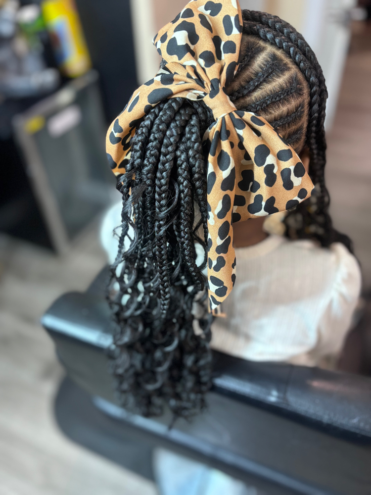 Half/Half Braid Styles at The Braid Boutique 706 in Augusta Ga, GA