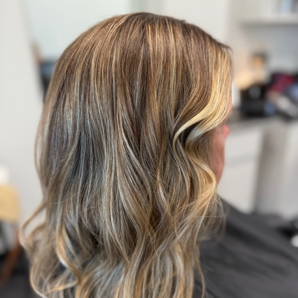 Full Highlight & Roots at Bri Luxury Salon in Katy, TX