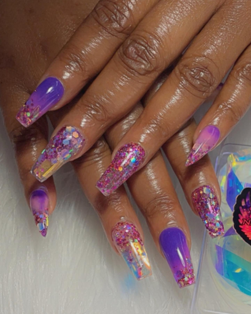 Gel Polish Acrylic Full Set (Long)