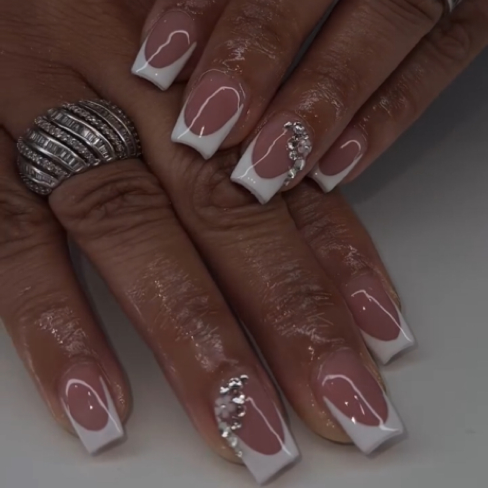 NAIL ART 2 Fingers at Glitter Glam Nails By GG in Vacaville, CA