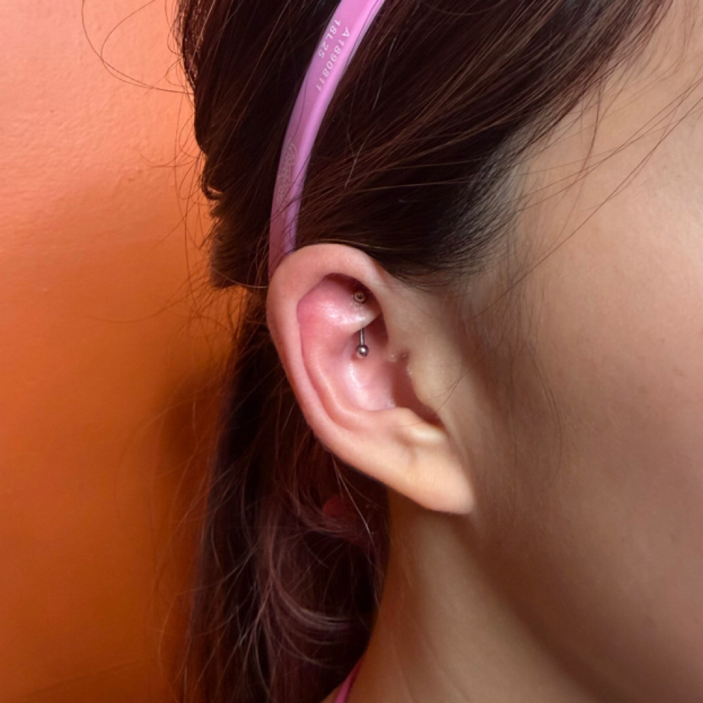 Rook Piercing at Revision Body Art in Covina, CA
