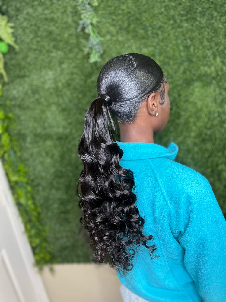 Sleek Ponytail