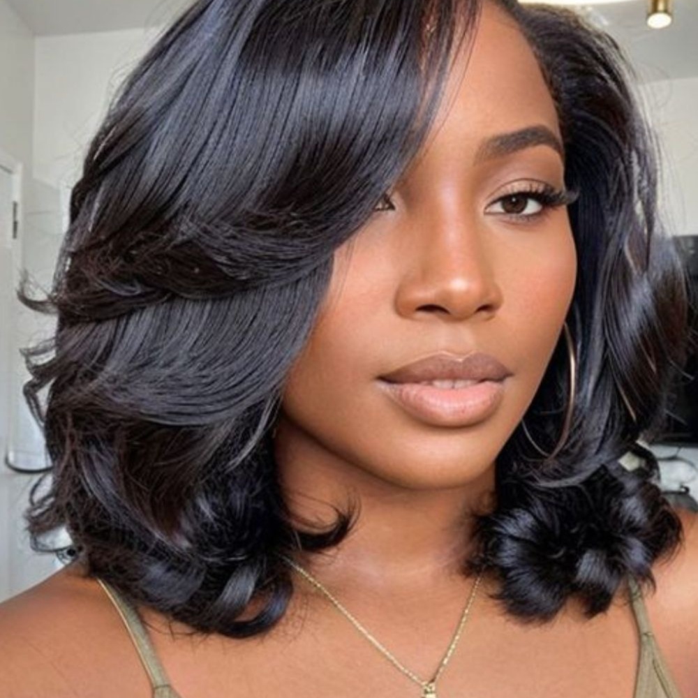 Specialty Silk Press + Cut + DCT at Blossoms HTX Hair Studio in Spring, TX