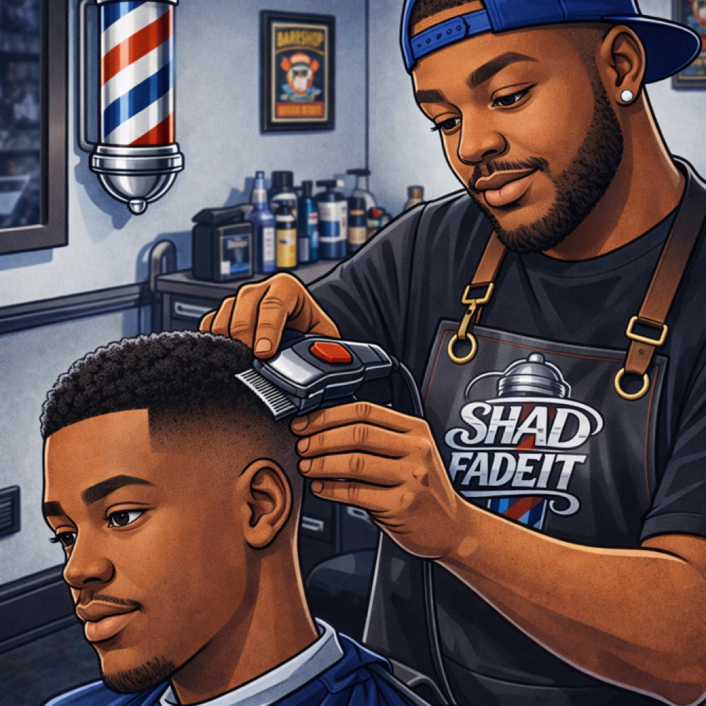 Hairline Fill Haircut(w/woBeard)