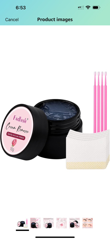 Lash Removal