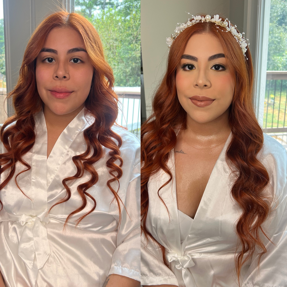 Bridal Makeup/Going to you at LUXOR BEAUTY BAR in ALPHARETTA, GA