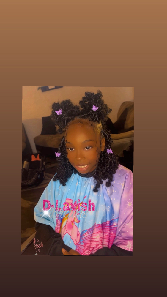 Kid Butterfly Locs