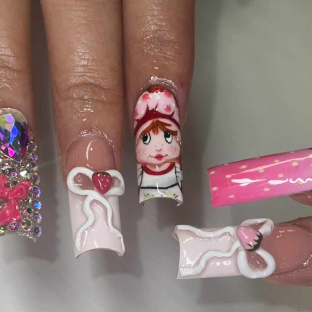 Premium Nail Art ; Characters at Beauty By Aracely LLC in Urbandale, IA