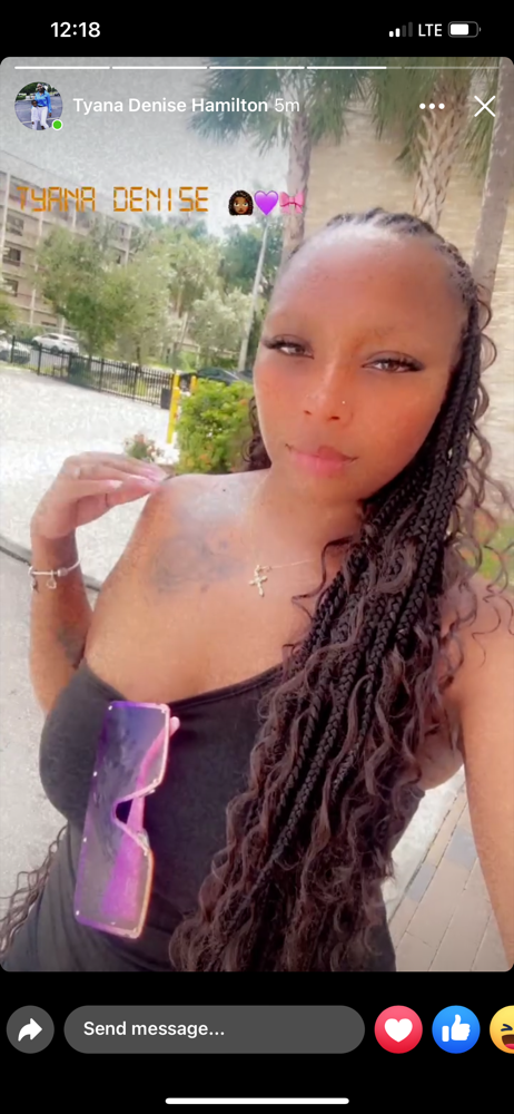 Feed Ins And Knotless Braids