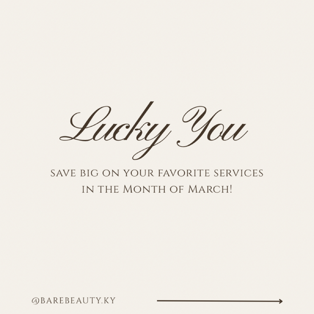 MARCH PROMO! 🍀 Microneedling at Bare Beauty Esthetics in Somerset, KY