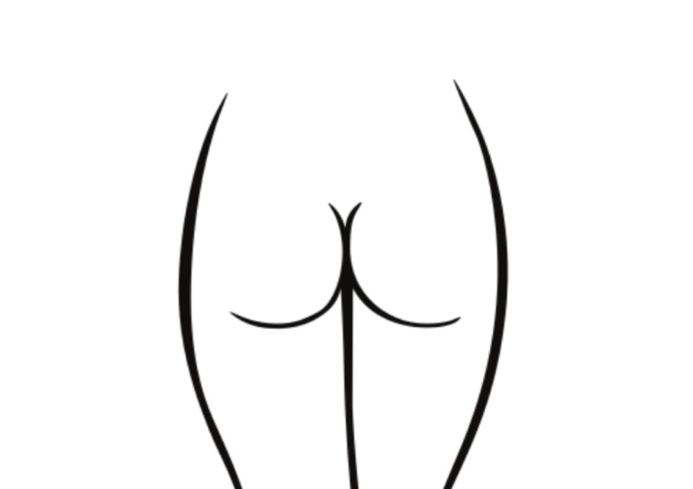 Buttock Strip (V)
