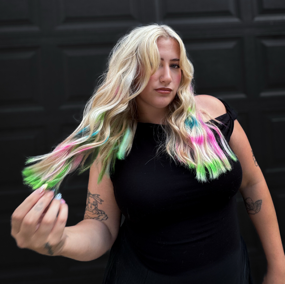 Partial Vivid at • Dead Rose Salon • Kayla and Lauryn Boyer in Minneapolis, MN