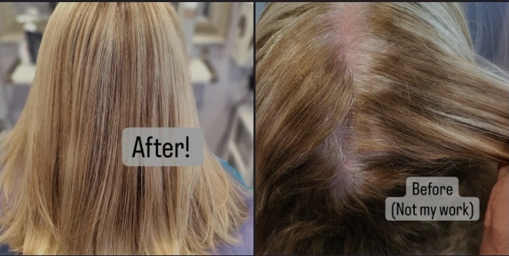 Color Correction at Hair by Alexandra Probst in French Valley Winchester, CA