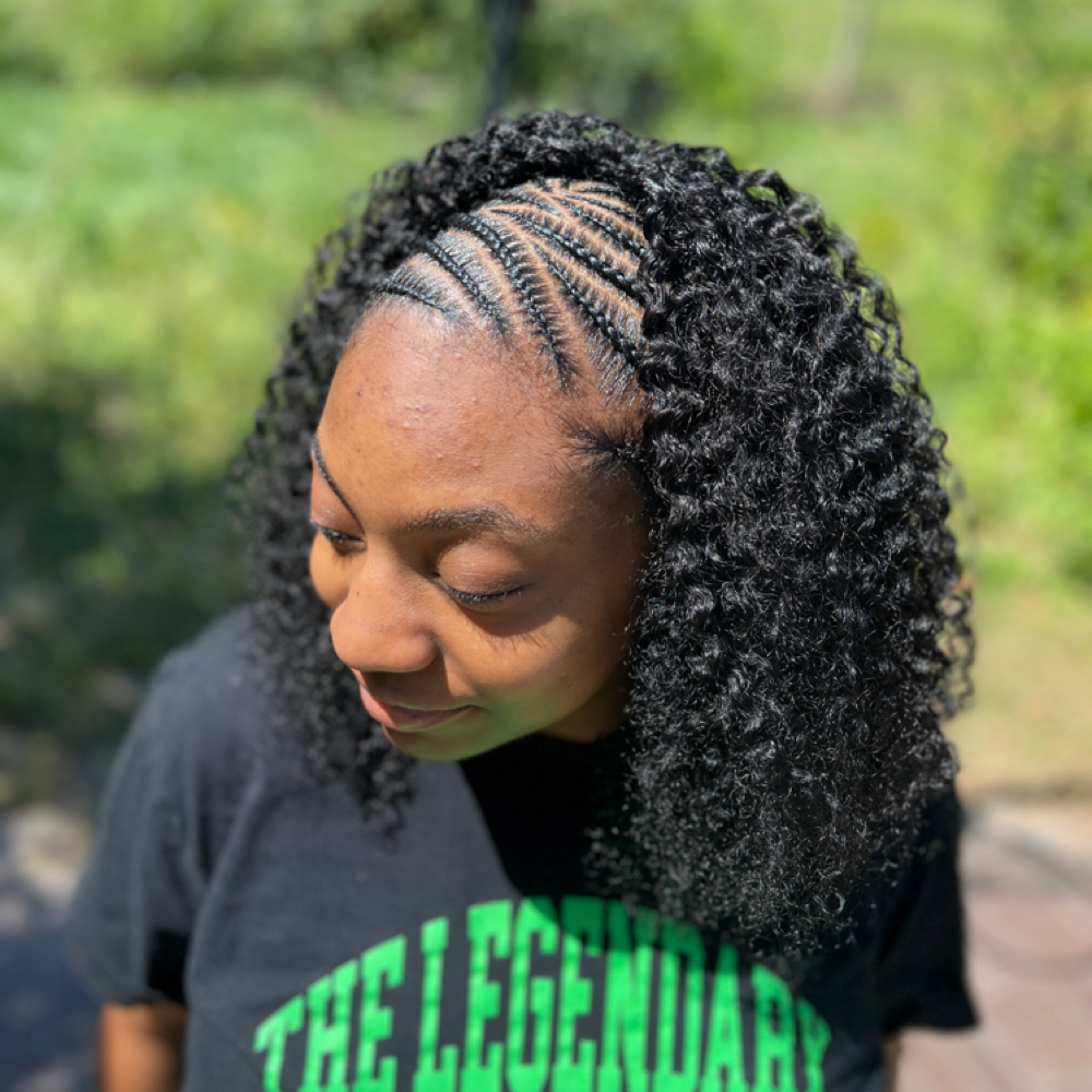 Half and Half Quick Weave at Slayed by Anyé in Indianapolis, IN