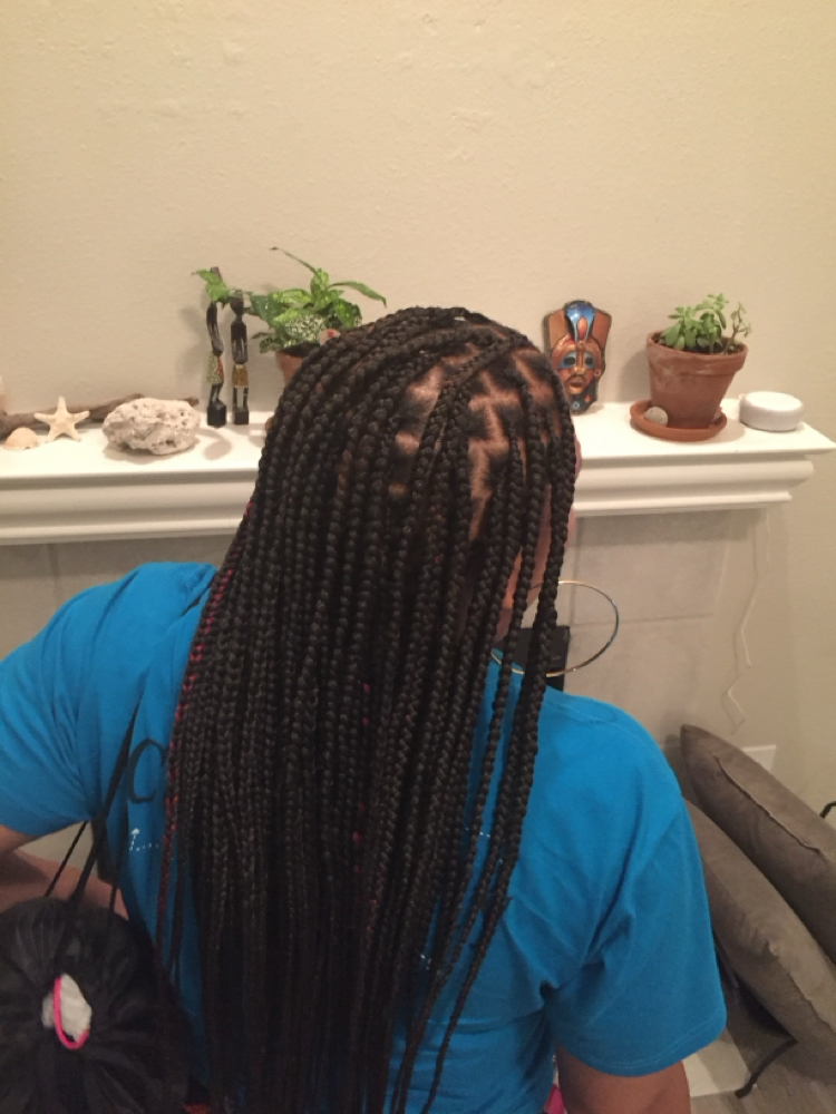 Knotless Braids at Storybook Hair in Cary, NC