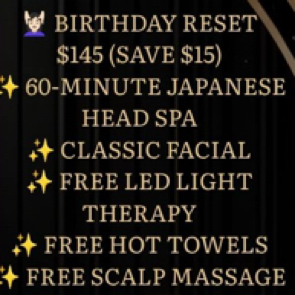 Birthday Reset at Grace & Glow Skin Studio in Mt. Orab, OH