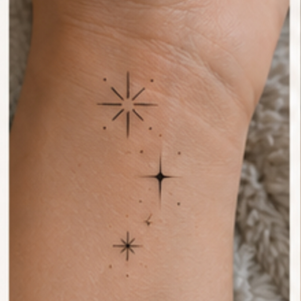 Fine line/Tiny Tattoo at BrowCo Lash & Brow Studio in Mitchell, SD