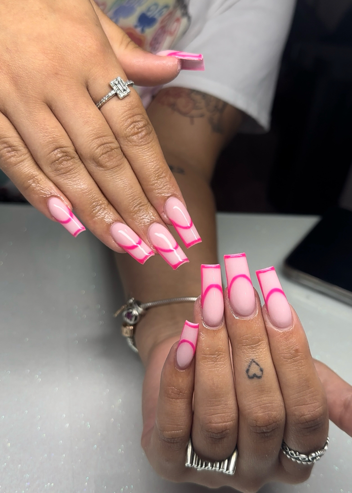Long Acrylic Fullset
