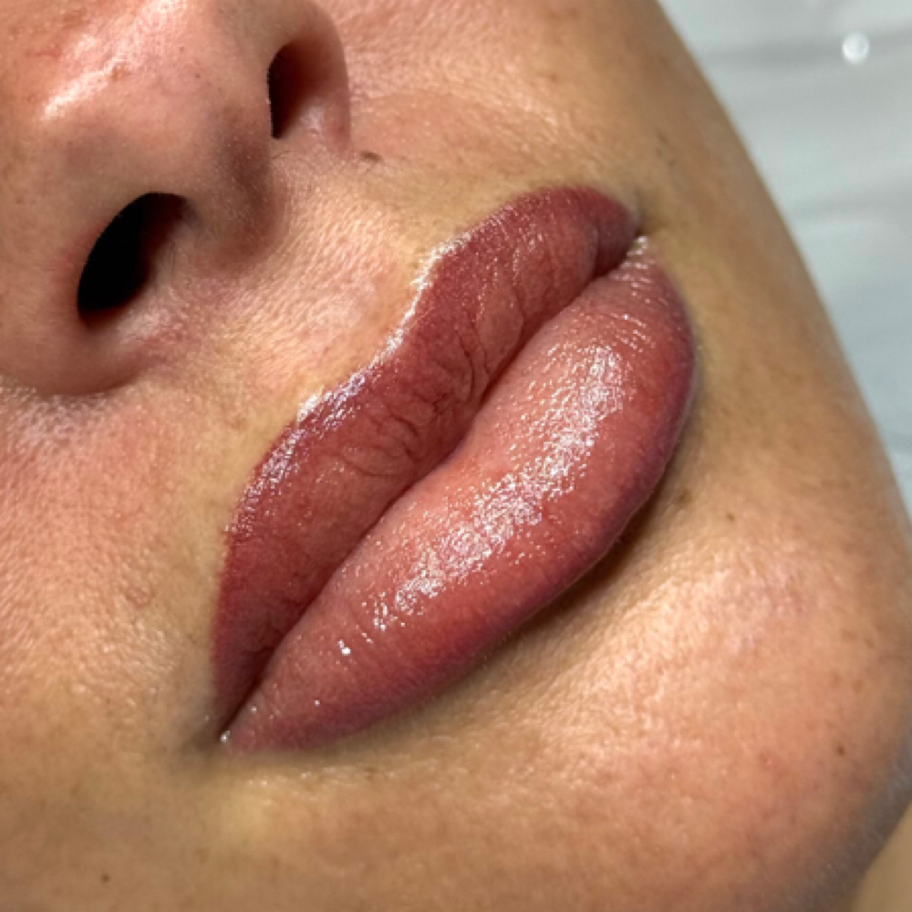 Ombrè Lip Tattoo at APMU MED SPA & BROW STUDIO in Marietta, GA