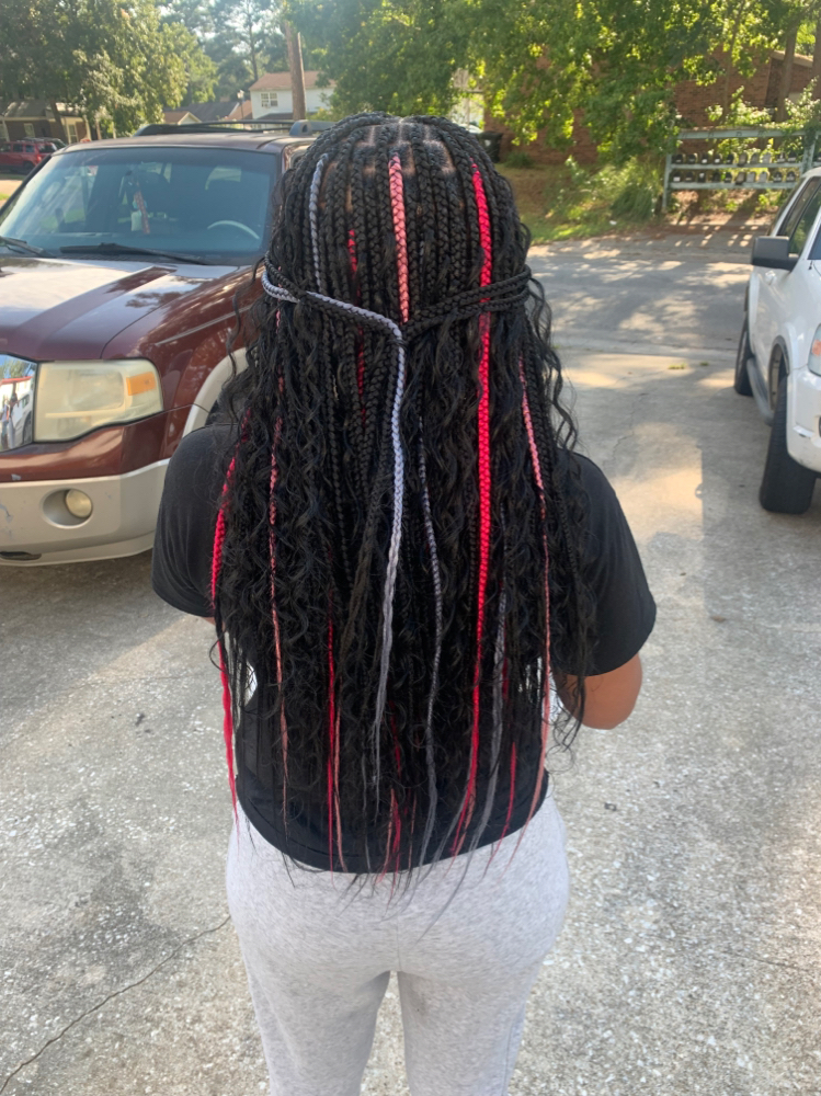 Smedium Boho Knotless