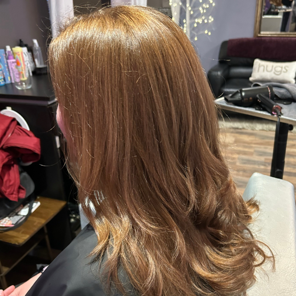 Root-to-End Color + Haircut & Blowdry