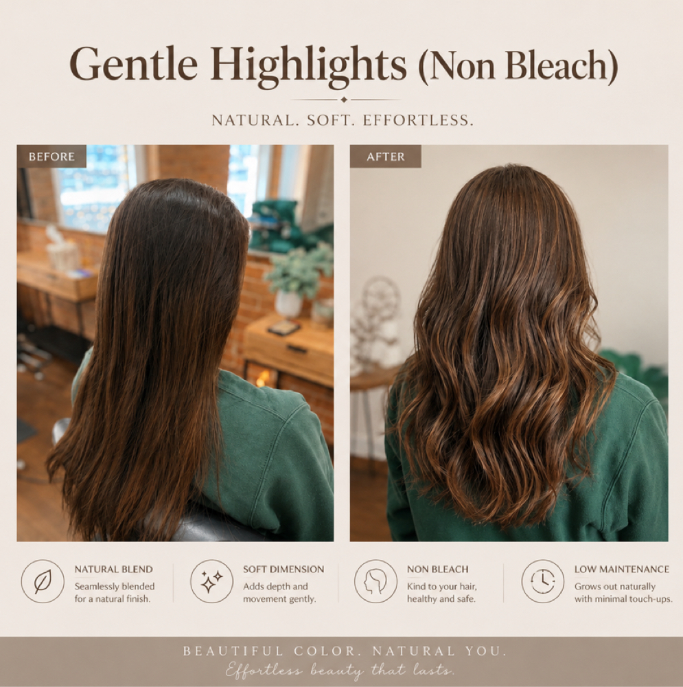 Gentle Highlights (Non Bleach) at Maison Beauty NYC in Newyork, NY