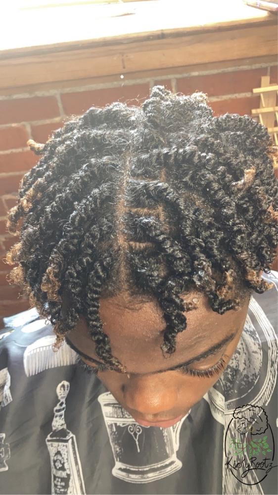 Natural 2 Strand Twist
