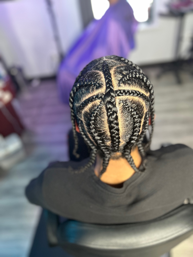 Mens Design Braids