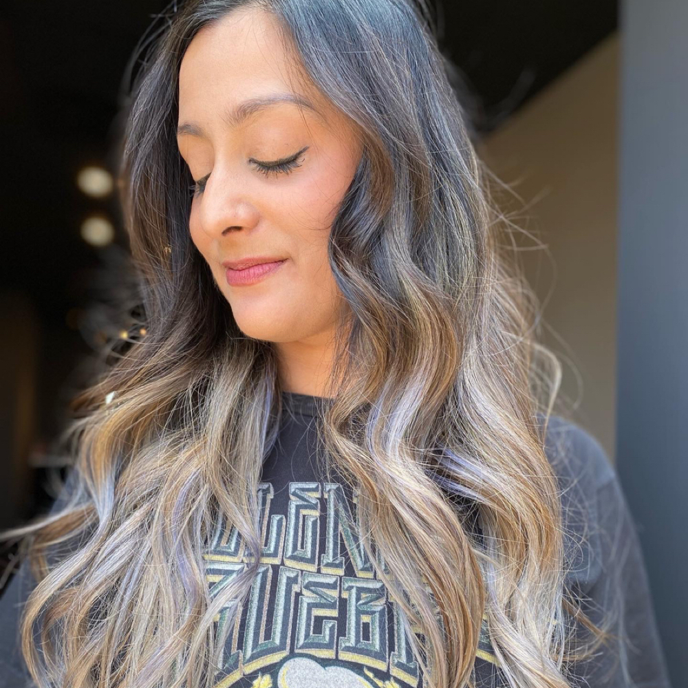 Wet Balayage or Color Melt at Hair by Melissa Tittarelli in Golden, CO