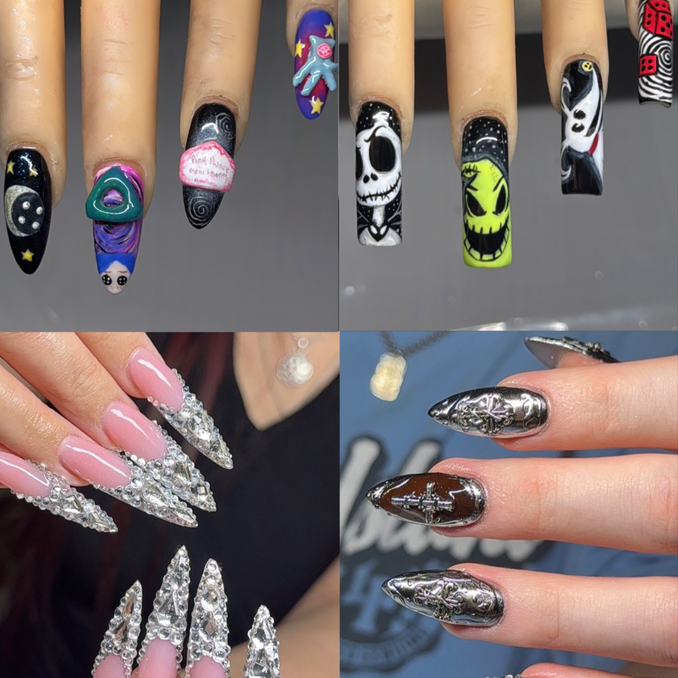 Tier 4 Acrylic Set at Wildflower Beauty Salon in Sinton, TX