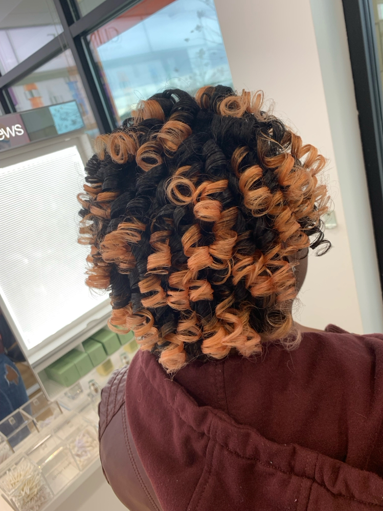 Rod Set at Crowned Hair in Augusta, GA