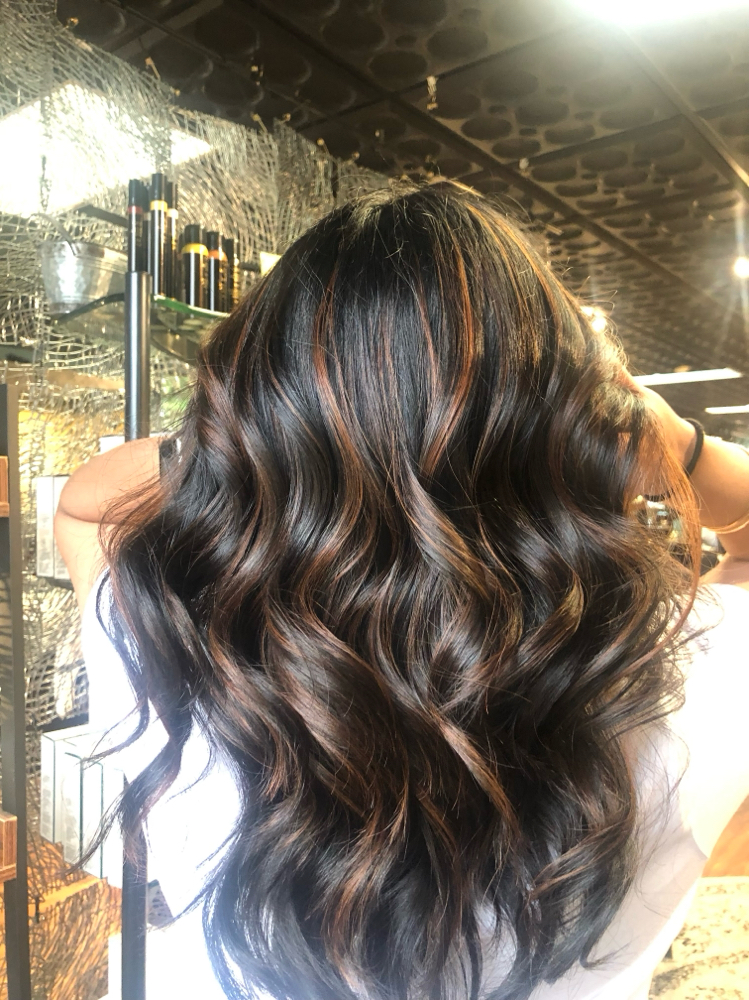 Haircut And Blowdry