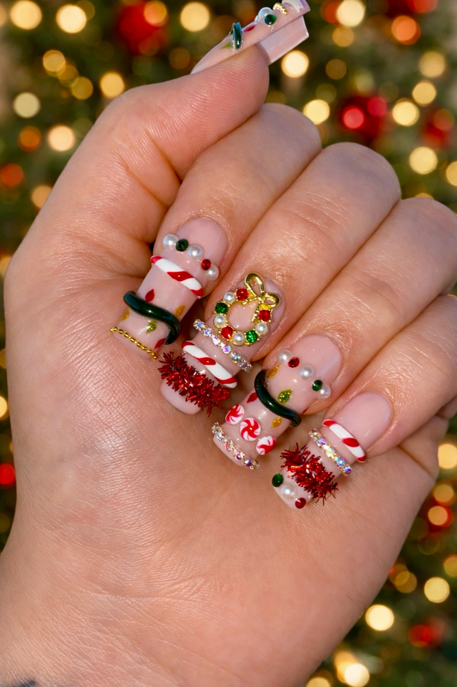 Press On Application at The Nail Plug in Lubbock, TX