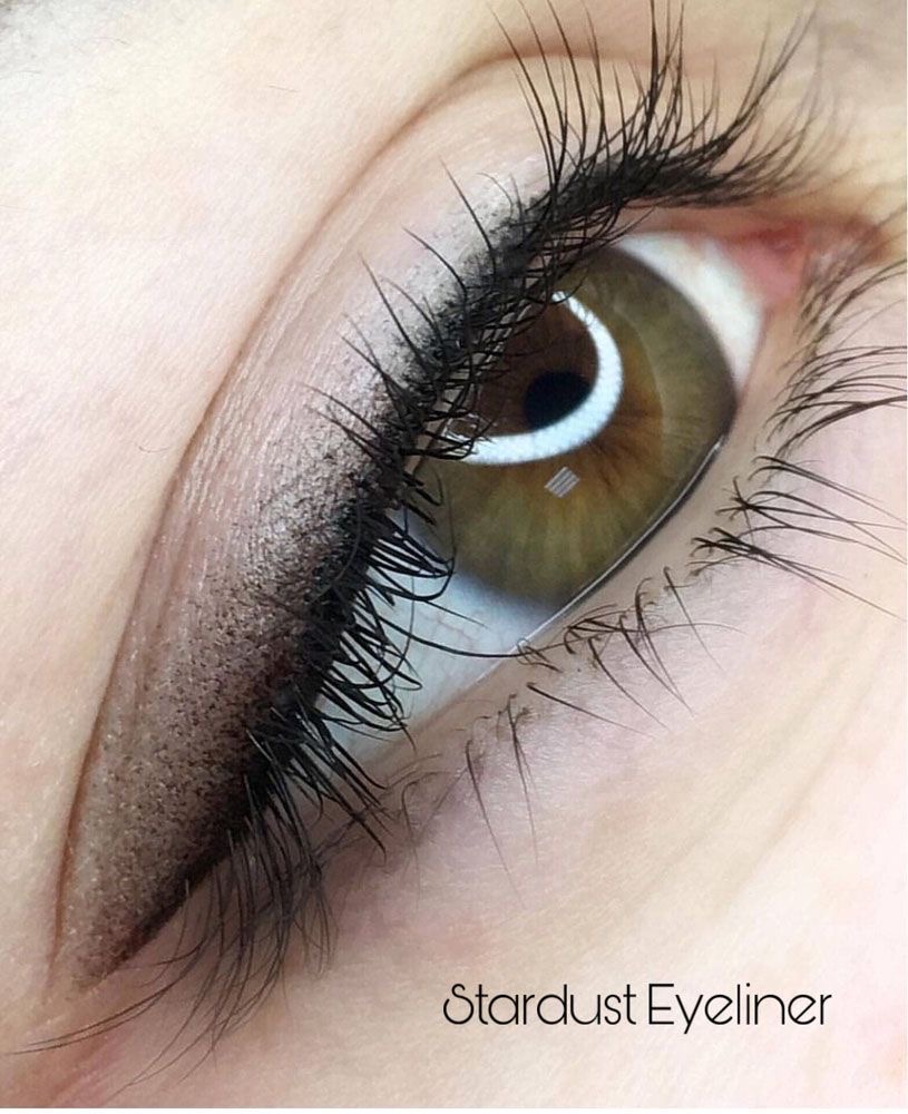 Shaded Eyeliner Model