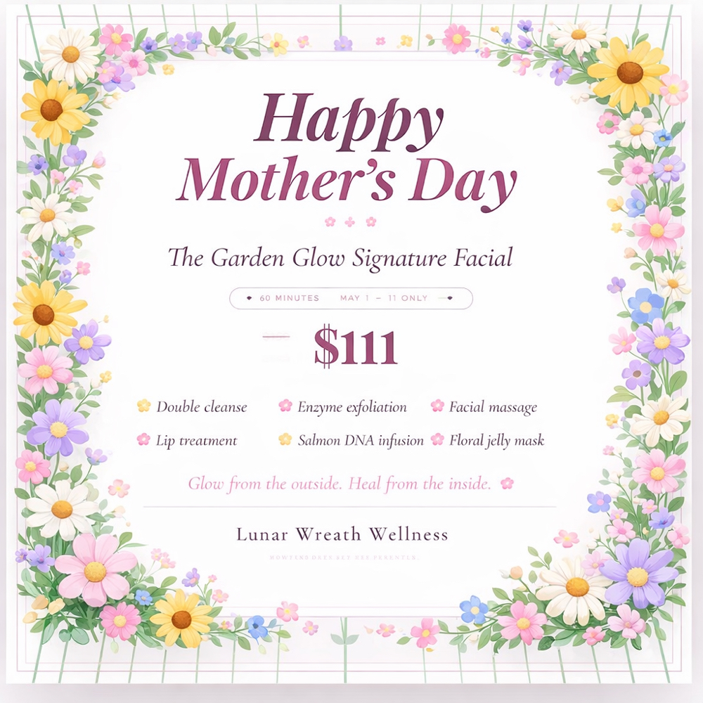 Mothers Day Special at Lunar Wreath Wellness in West Palm Beach, FL