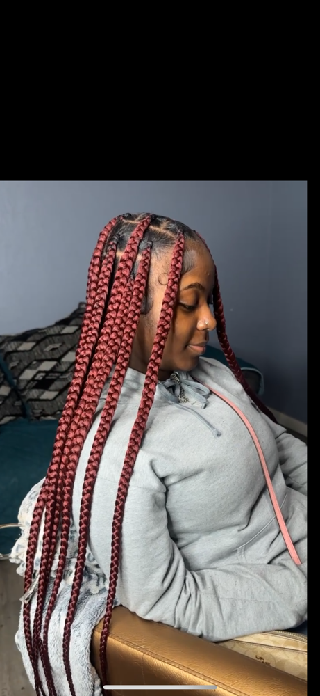Large Knotless at HAIRBYREYA in Monroeville, AL