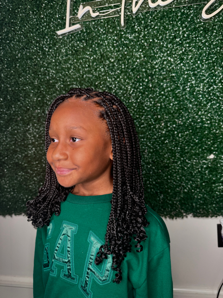 Kids Box Braids Ages 5-9