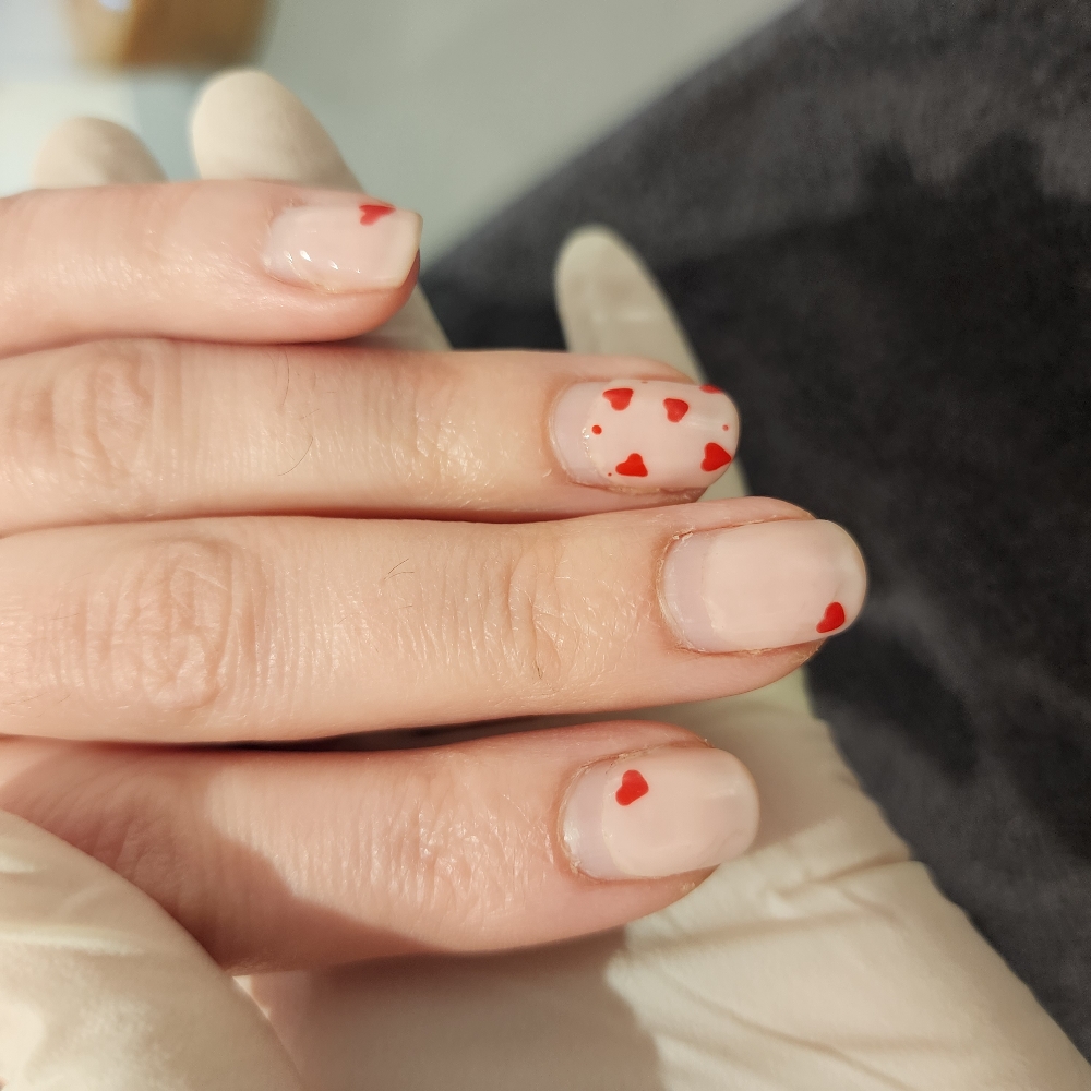 Structured Fill In Gel Mani at LuX Beauty Suite in Indianapolis, IN