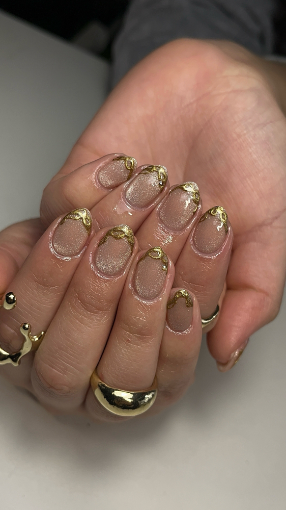 𝐑𝐮𝐛𝐛𝐞𝐫 𝐁𝐚𝐬𝐞 𝐌𝐚𝐧𝐢 at DivineBeautyNailz in Dodge City, KS