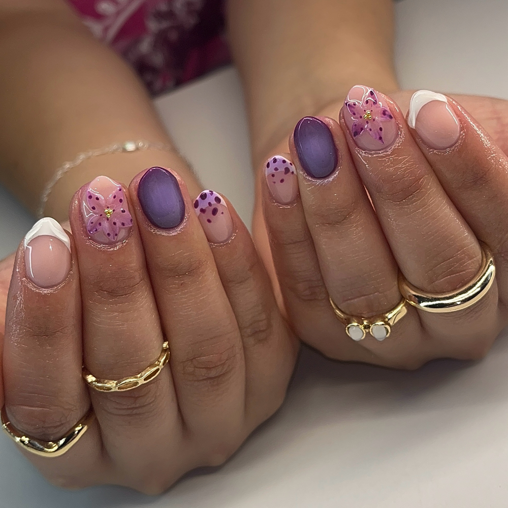 Rubber Base Gel Manicure